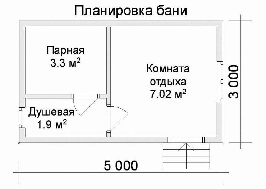 Бани из пеноблоков. 13 вариантов