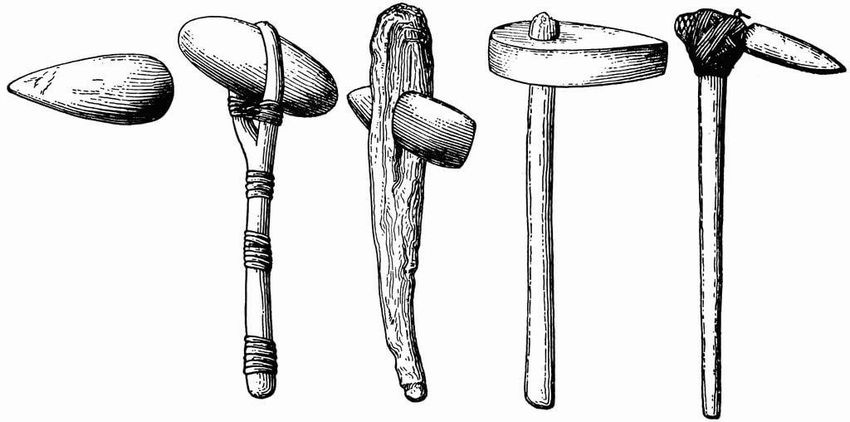 Каменный топор. 8 разных моделей