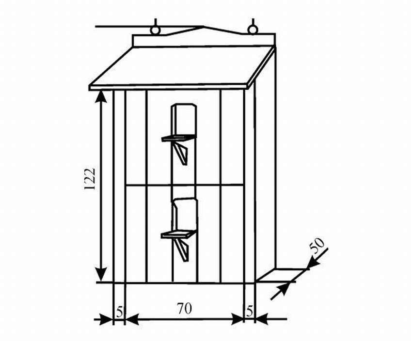 Голубятня:  10 чертежей разных