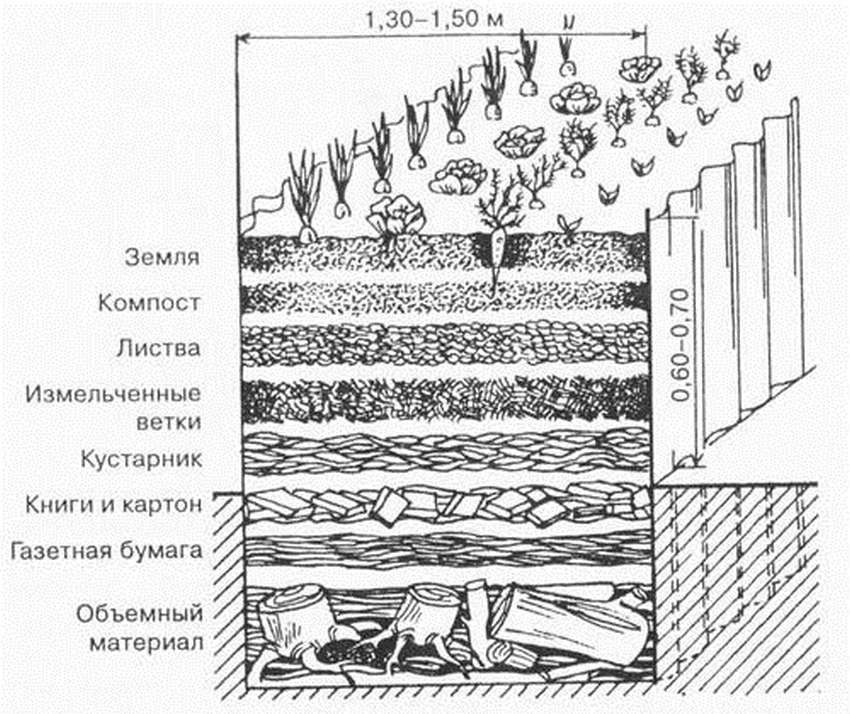 Теплые грядки: 7 моделей для