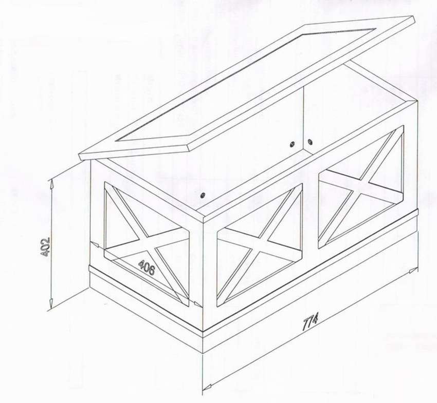 10 чертежей и схем сундуков
