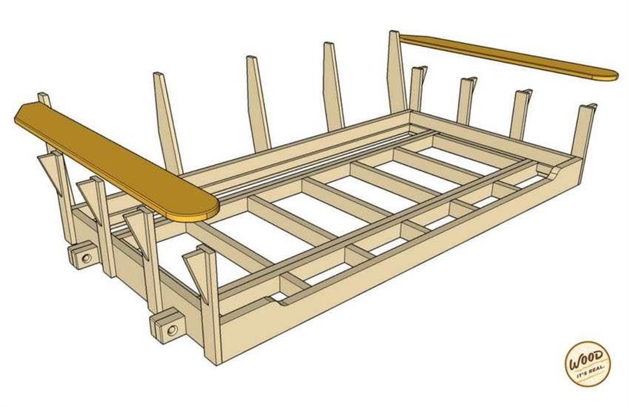 Как сделать подвесные качели-кровать на