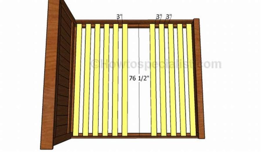 Как сделать двуспальную кровать из