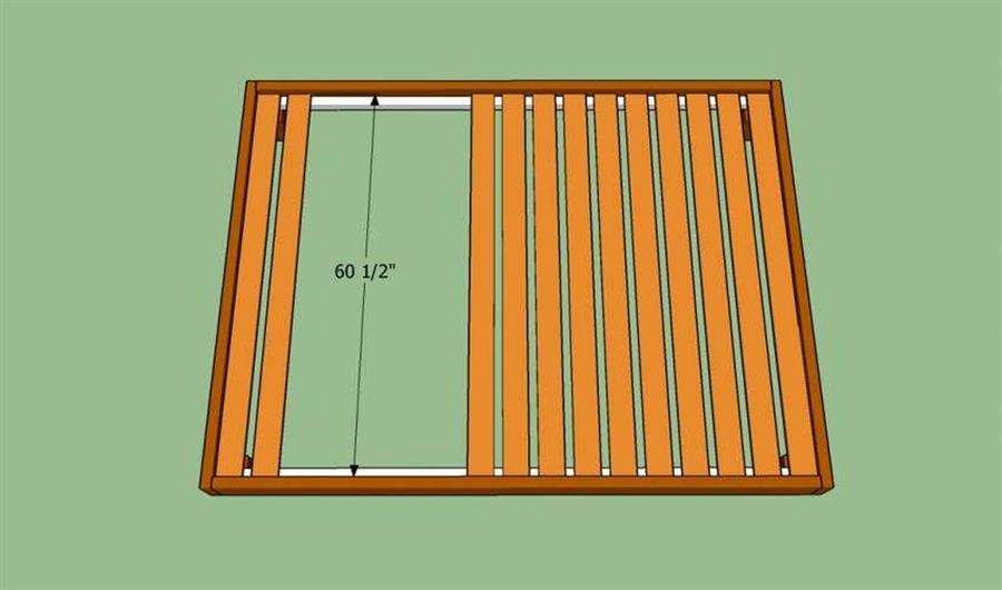 Двуспальная кровать своими руками. Чертежи