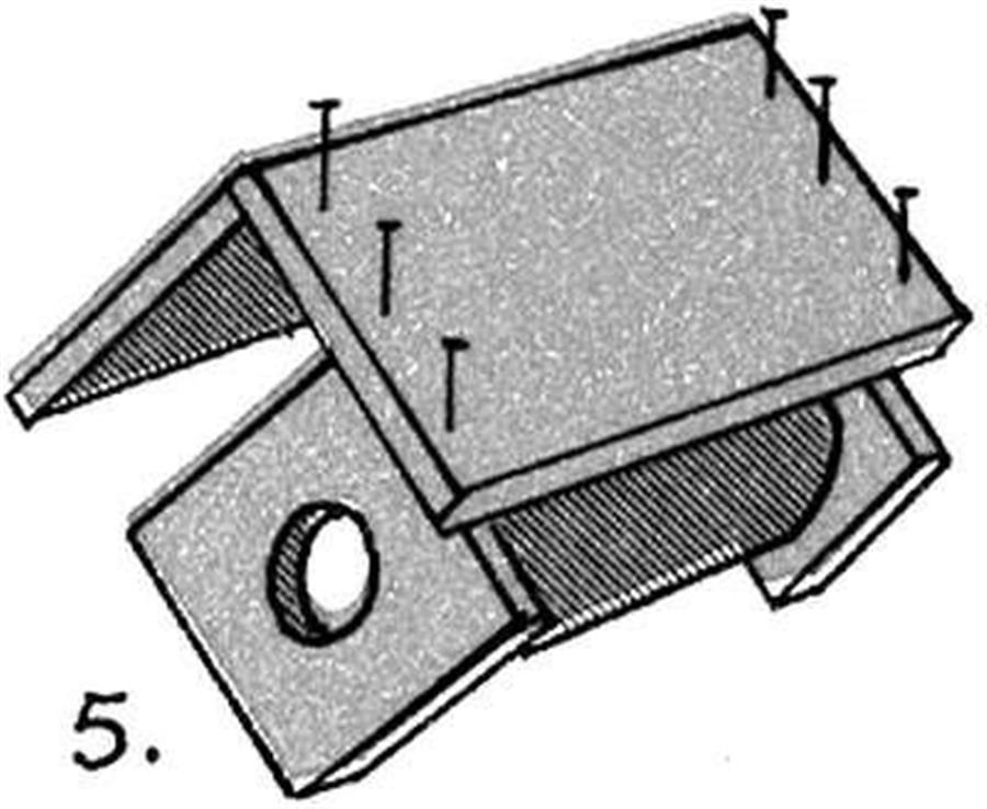 Как сделать скворечник из подручных
