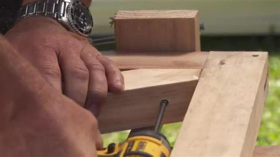 Как сделать деревянную калитку. Простой