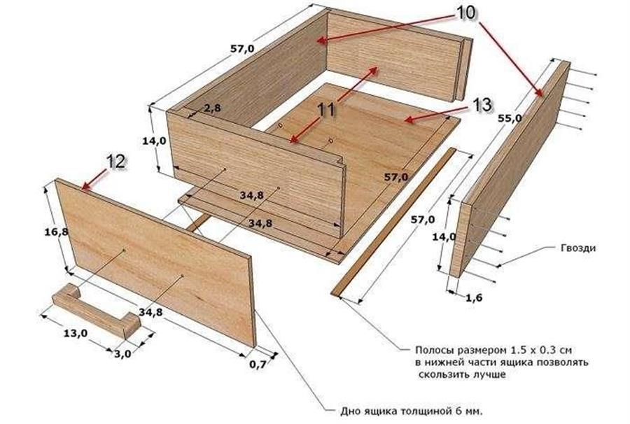 Верстак для фрезера из письменного