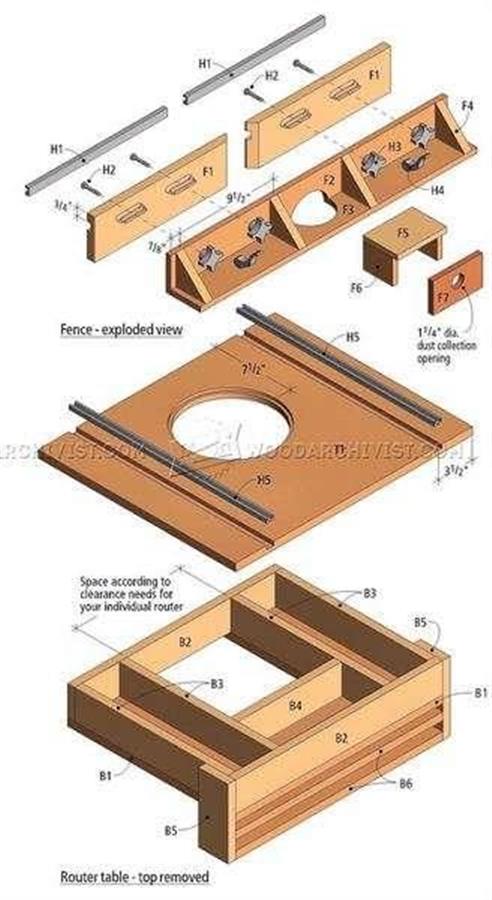 Столик для ручного фрезера своими