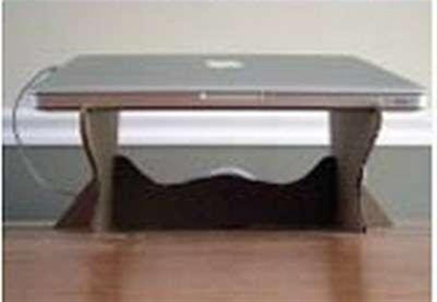 Столик для ноутбука из картона