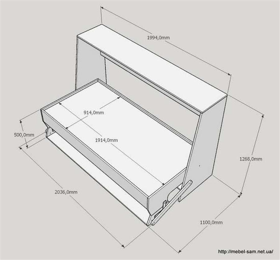 Как сделать стол кровать трансформер