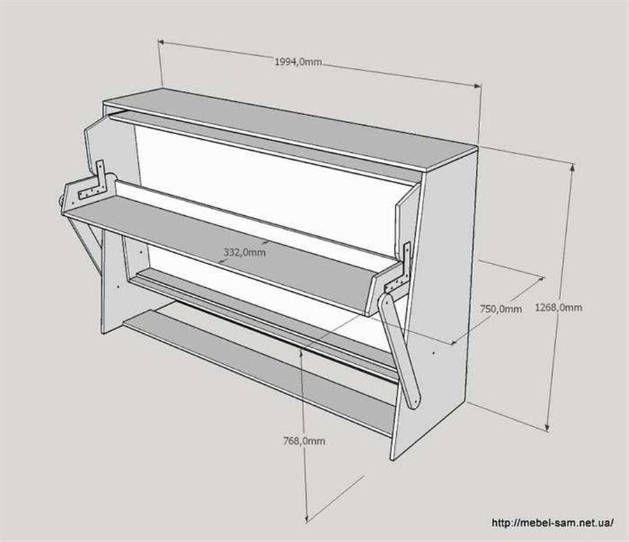 Как сделать стол кровать трансформер
