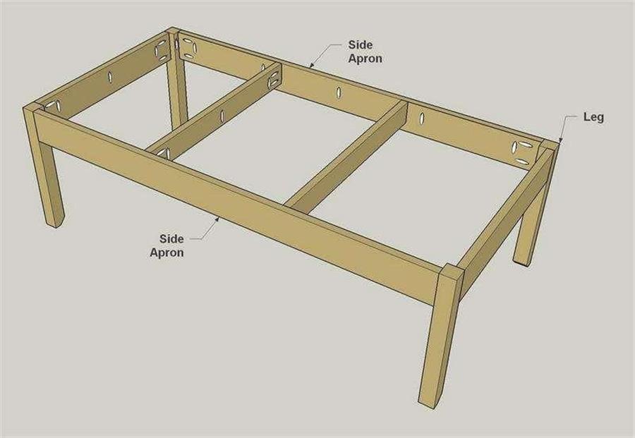 Супер простой журнальный столик своими