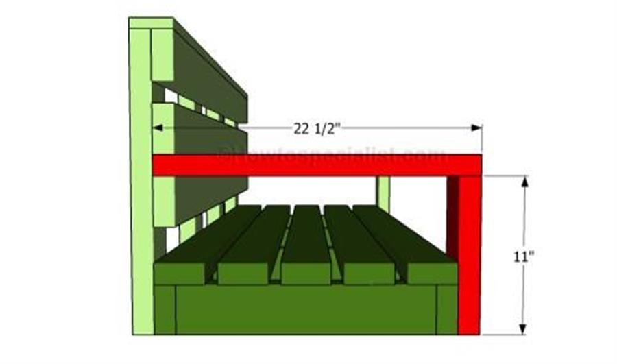 Как сделать скамейки для качелей
