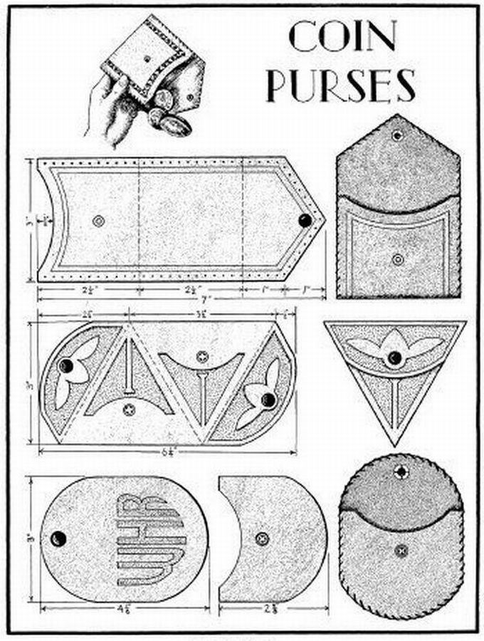 Монетницы для мелочи своими руками