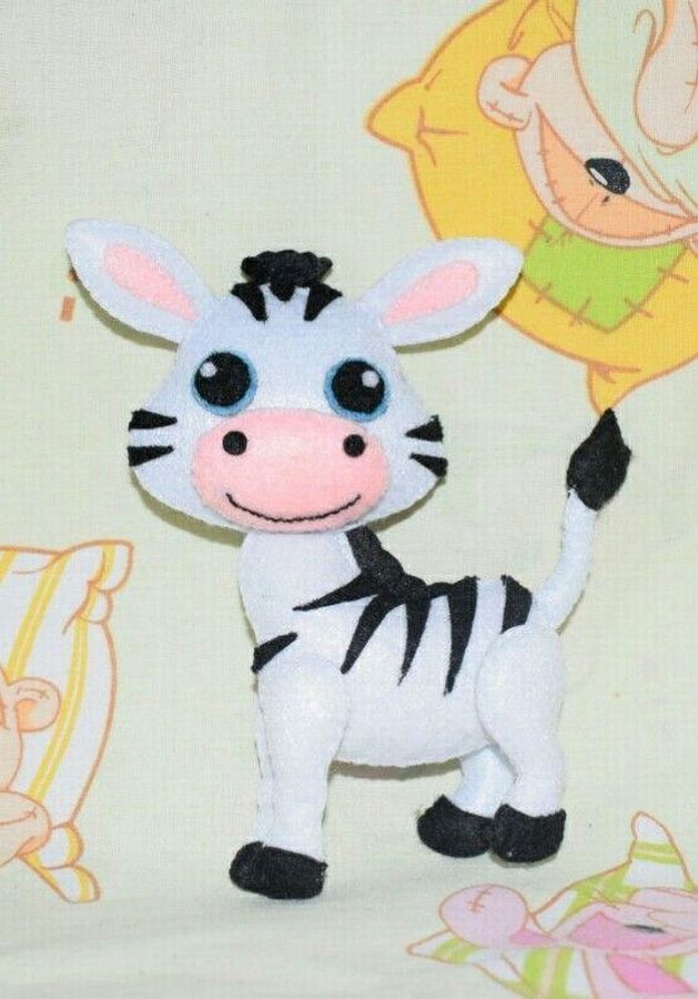 КРУТЬ! Игрушка зебра своими руками