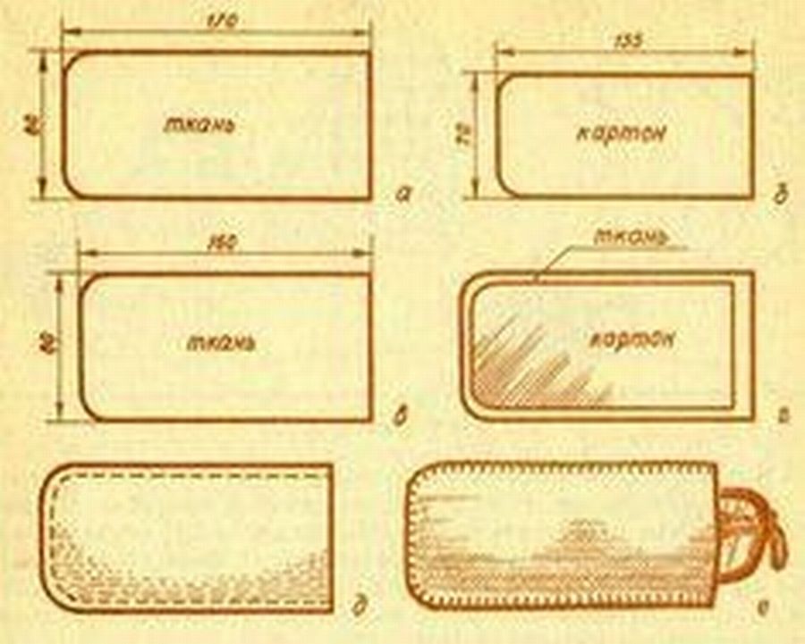 Чехол для солнцезащитных очков: 12