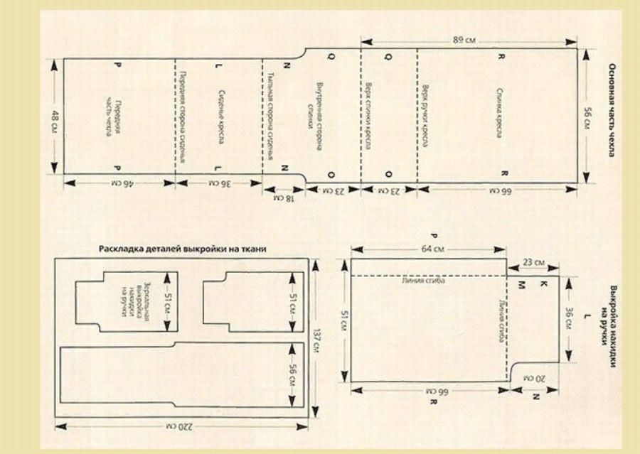 Как сшить съемный чехол на