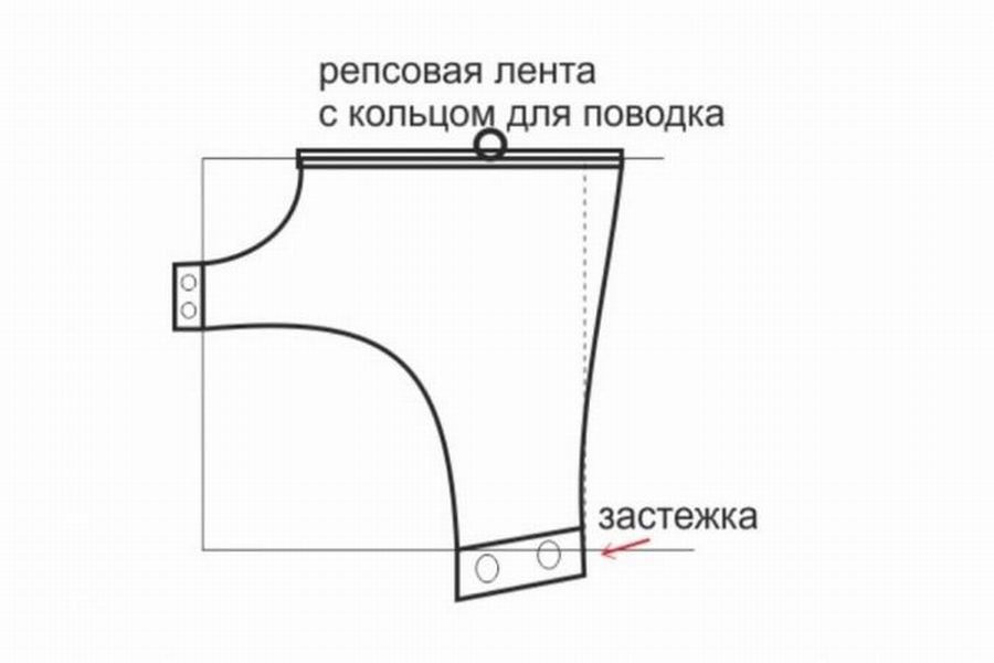 12 выкроек: шлейка для кошки