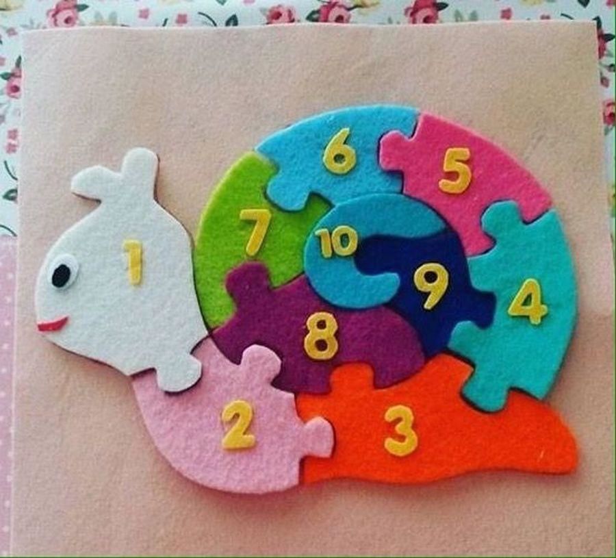 Развивающие игрушки из фетра своими