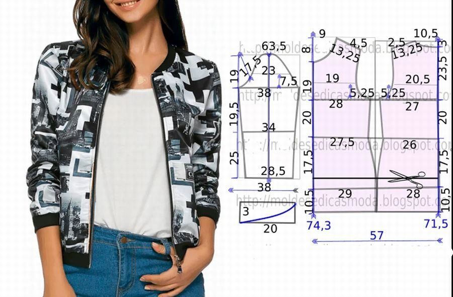Как сшить бомбер своими руками