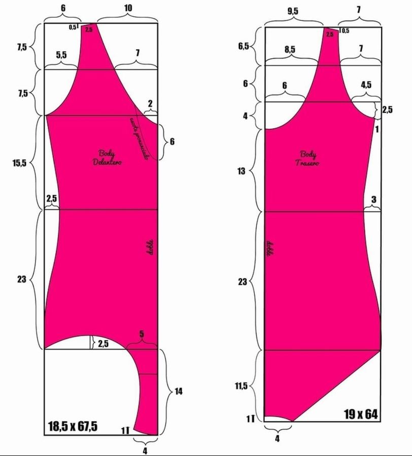 Как сшить боди женское: 19