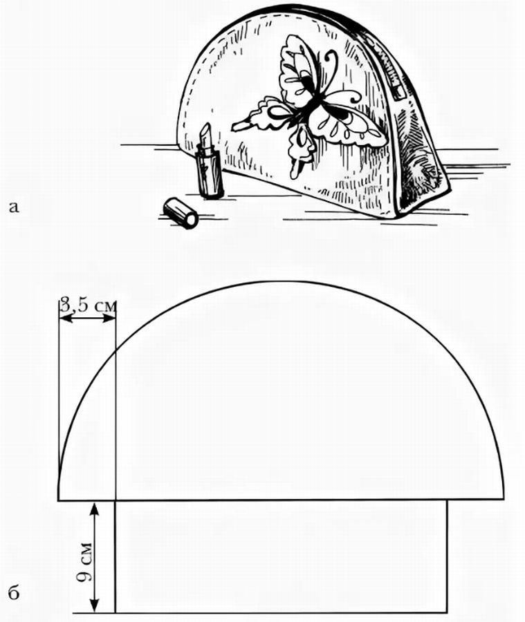 Как пошить косметичку: 12 выкроек