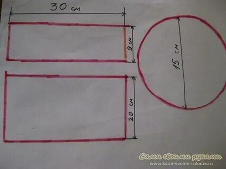 Как пошить круглую косметичку своими