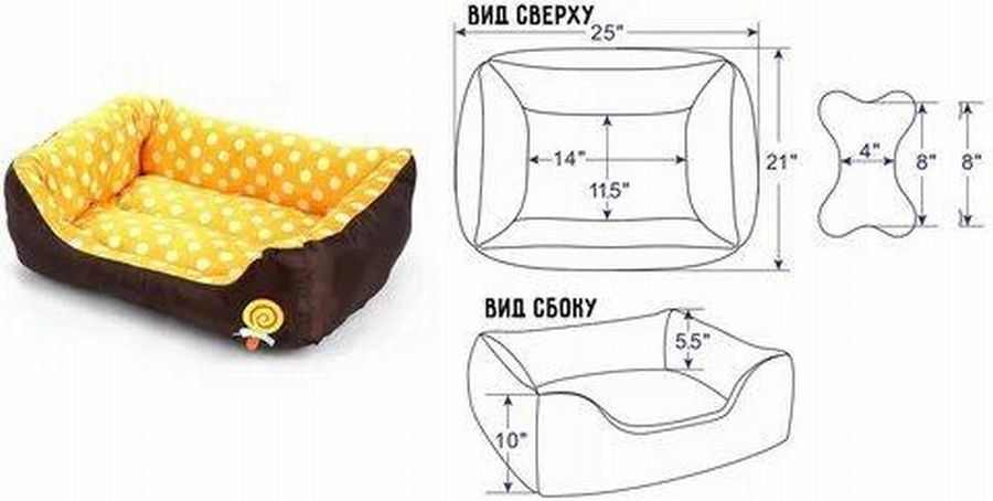 Простая лежанка для кошки своими