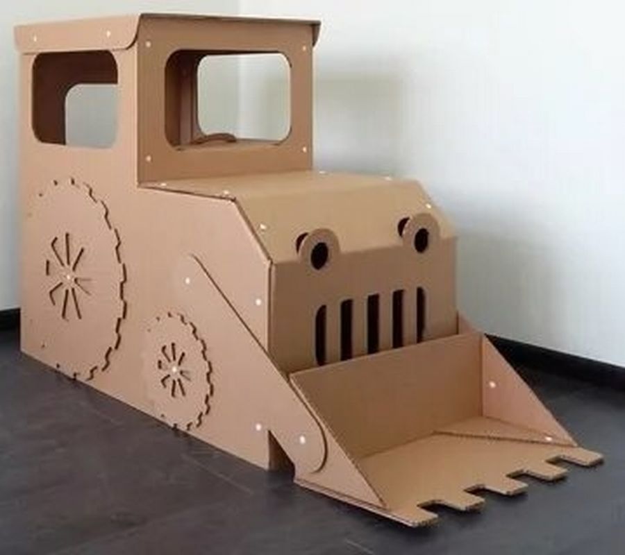 ВАУ! Игрушки из картонных коробок