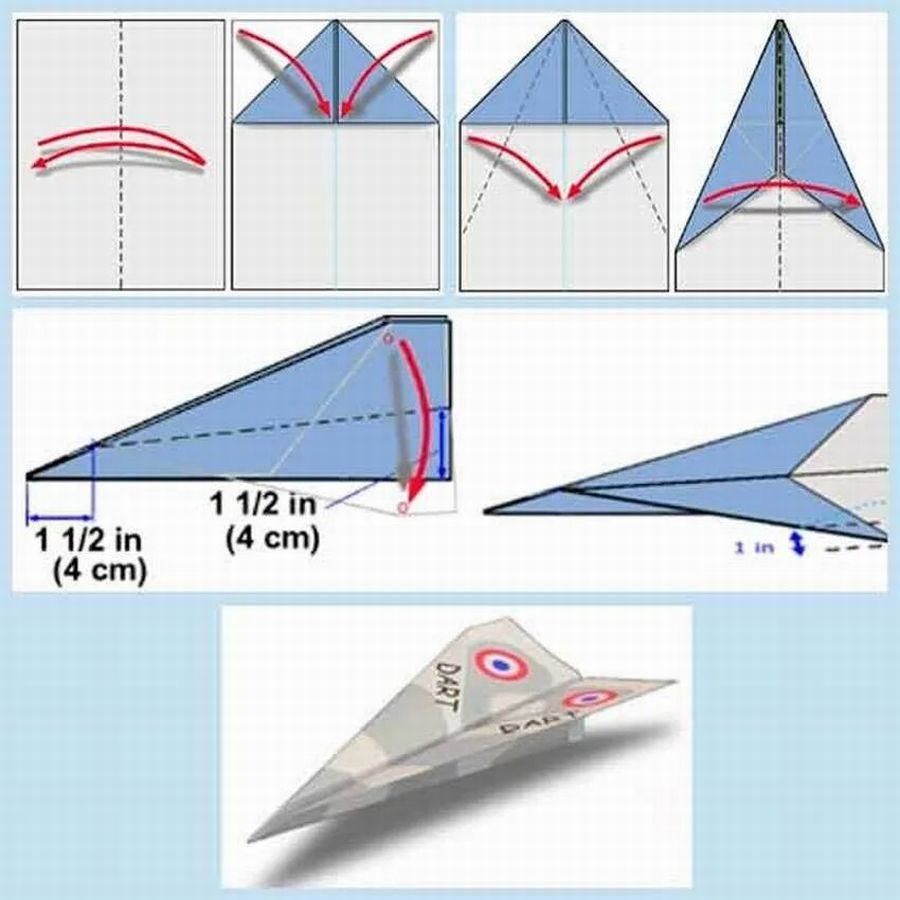 Бумажные модели самолетов. ТОП 10