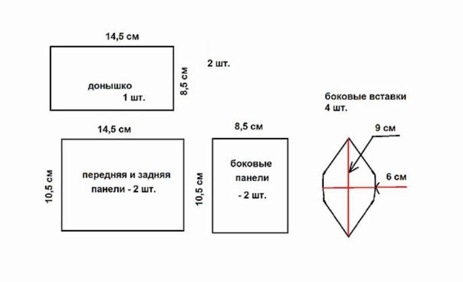 Шкатулки из открыток: 10 чертежей