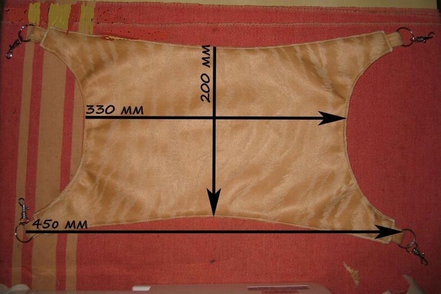 Выкройки, чтобы сшить гамак для