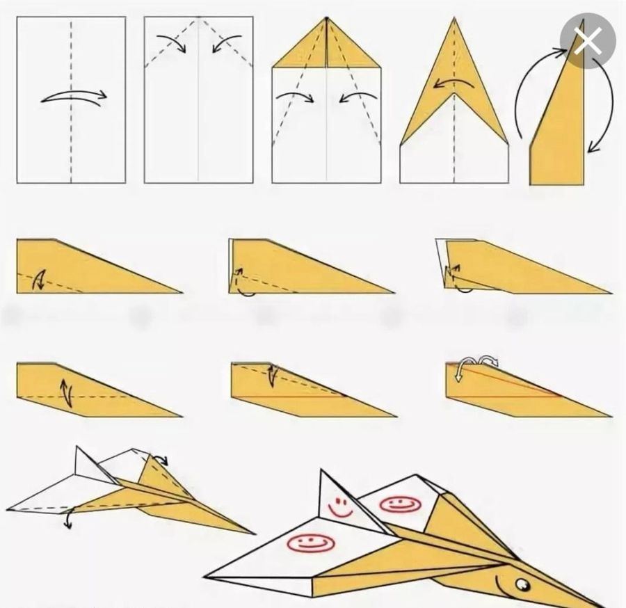 Как сделать бумажный планер своими