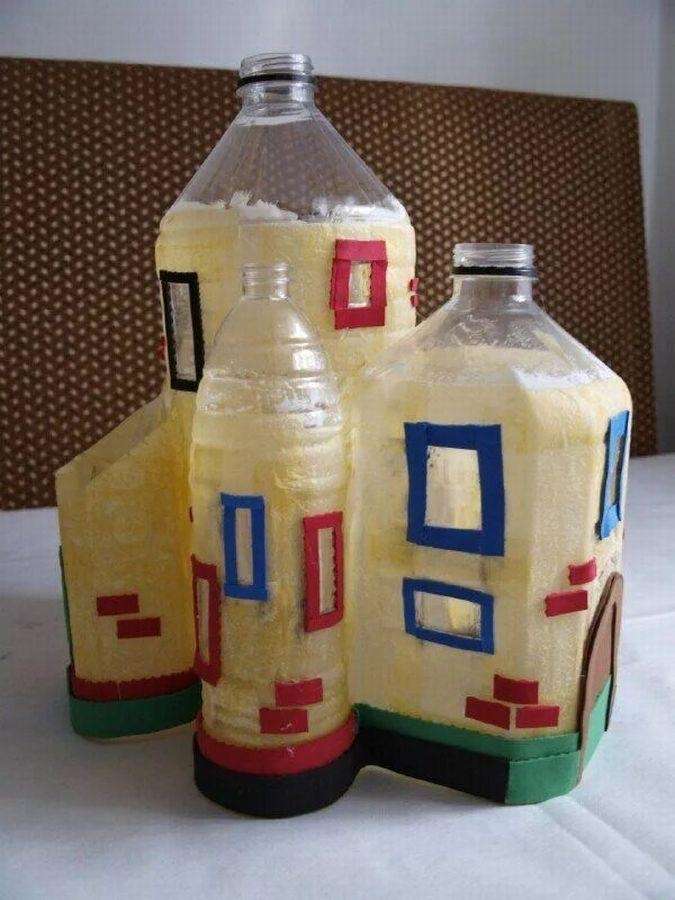 ВАУ! Дом из мусора своими