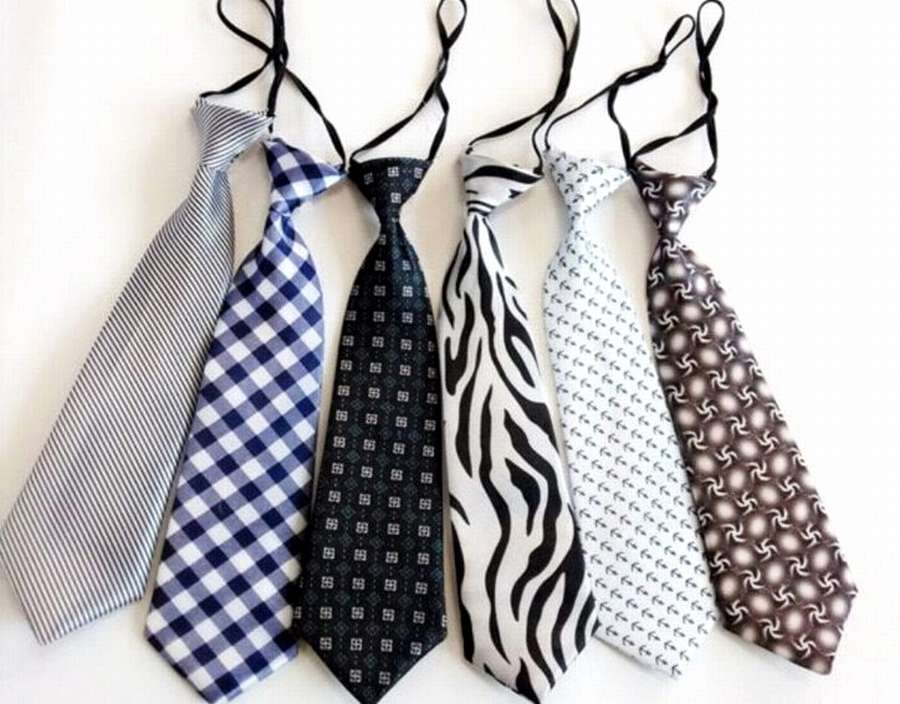 ФОТО: галстук на резинке своими