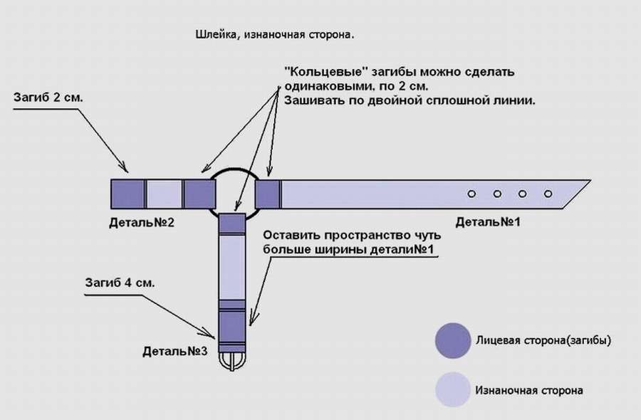 Шлейка для доберманов: 12 выкроек