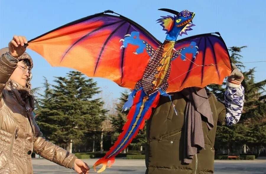 10 ФОТО: воздушный змей "Дракон&quot