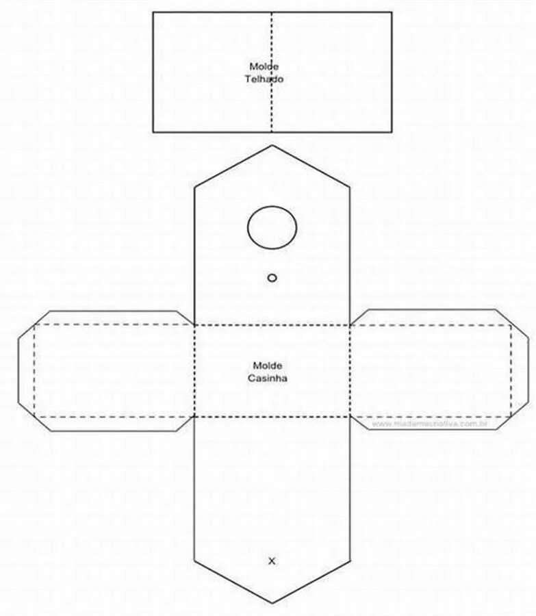 ШАБЛОНЫ, чтобы сделать скворечник из