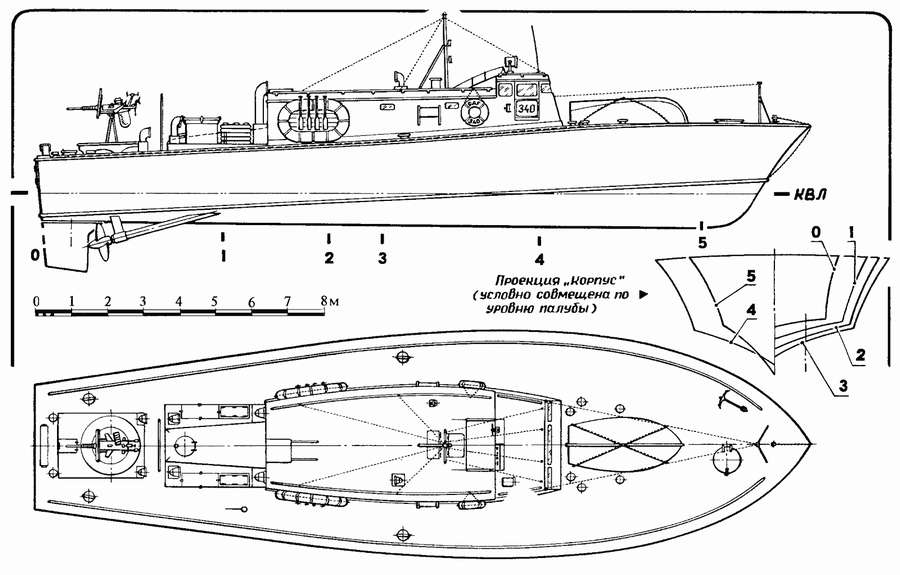 Военный корабль: 10 чертежей и