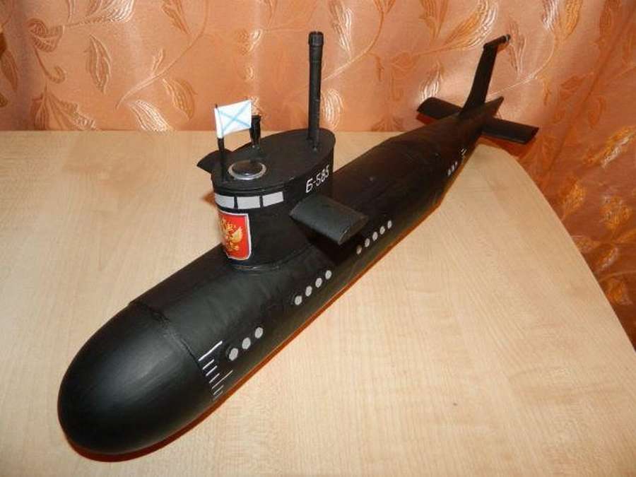 Как сделать подводную лодку на