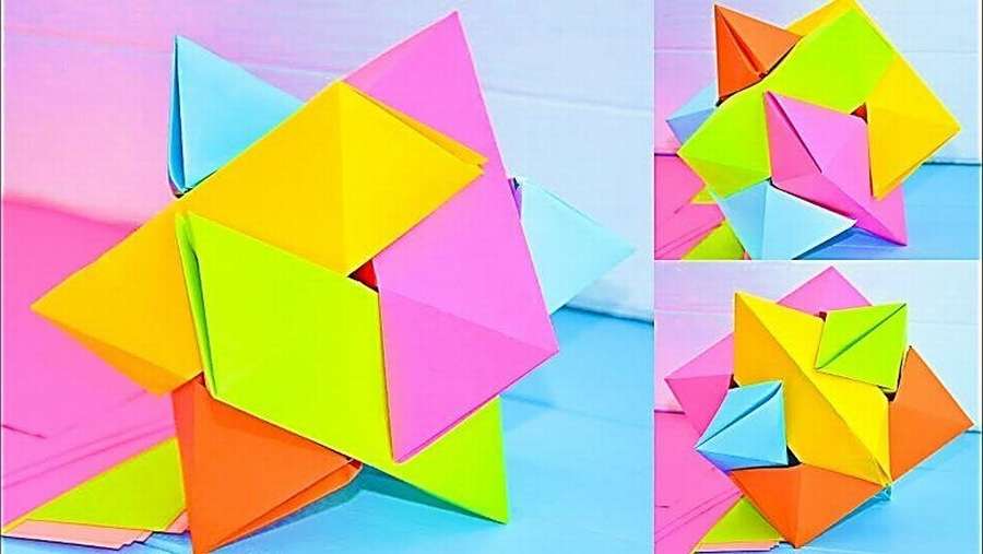 Бумажные головоломки (оригами) для детей