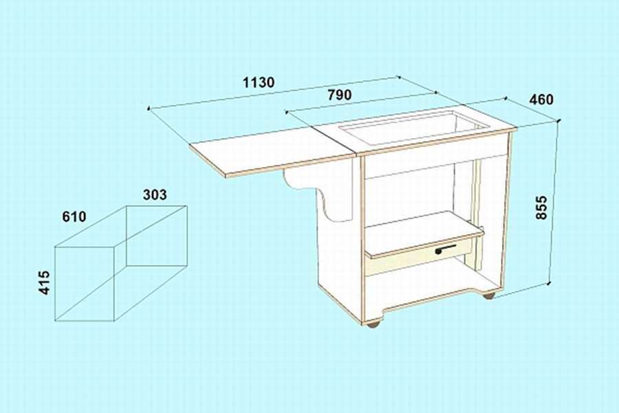 Швейный стол трансформер  