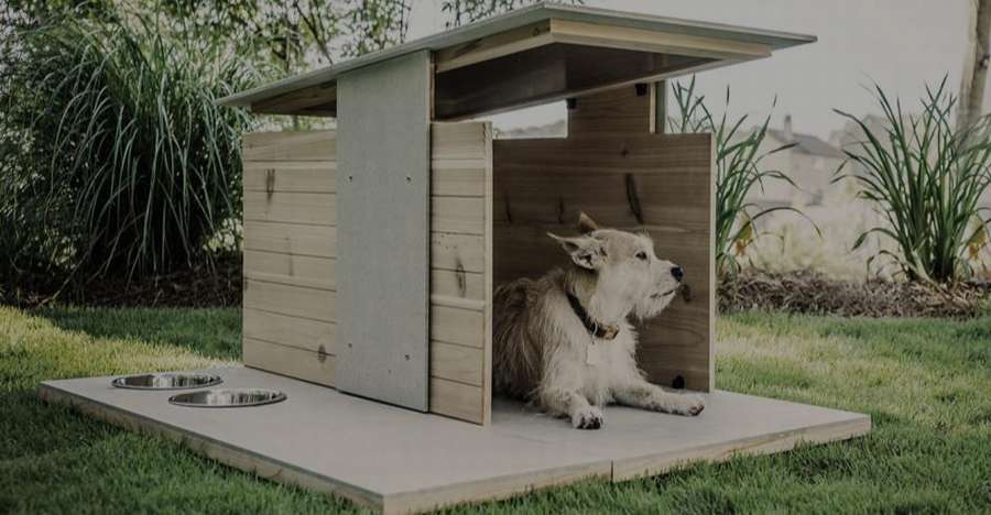 Оригинальная будка для собаки 