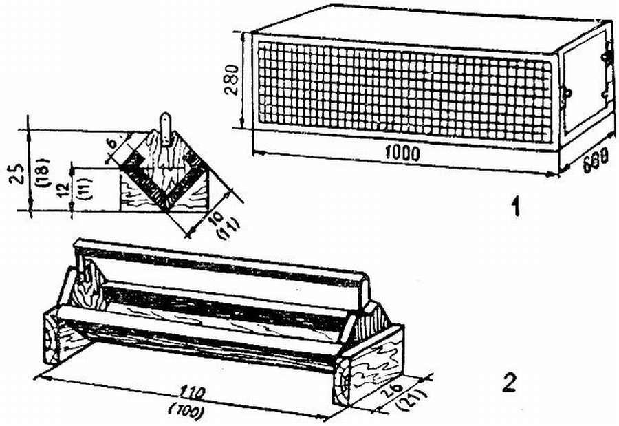 Клетки для цыплят своими руками