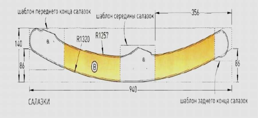 Полозья для кресла качалки: 10