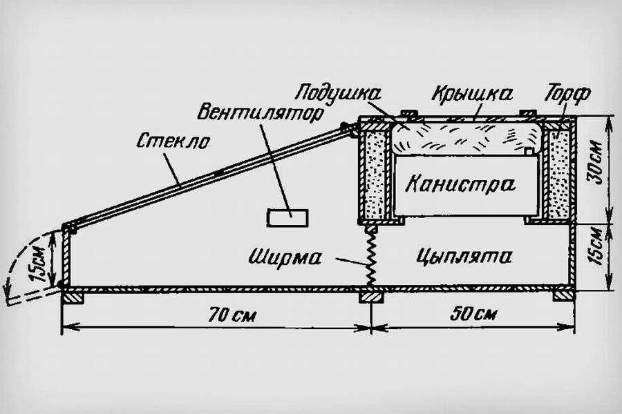 Клетка-брудер на 50 цыплят: 10