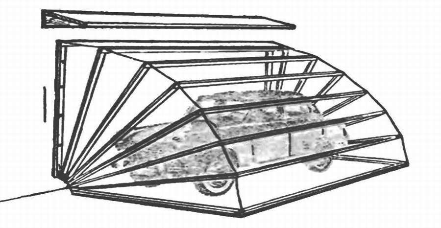 Гараж-ракушка своими руками. ТОП 10