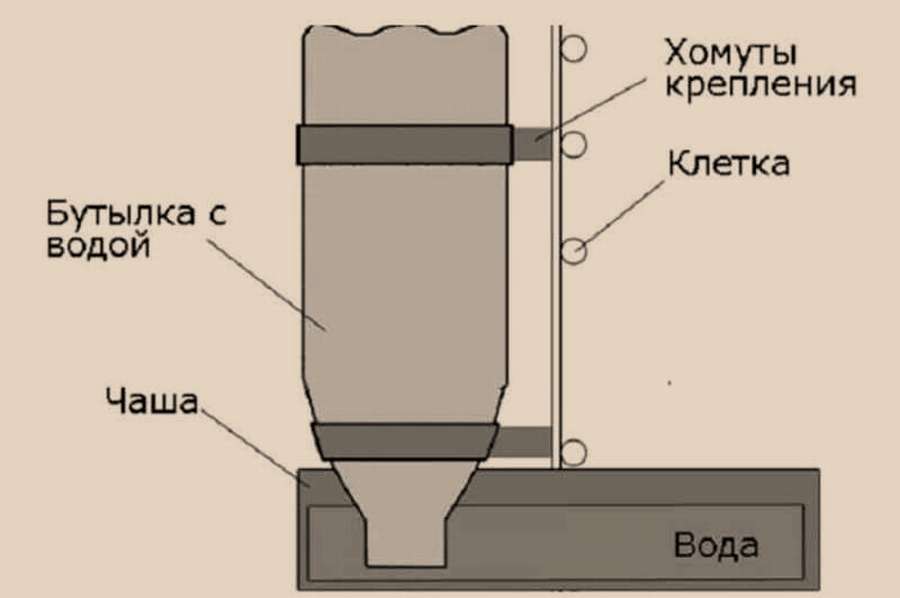 12 чертежей, чтобы сделать поилку