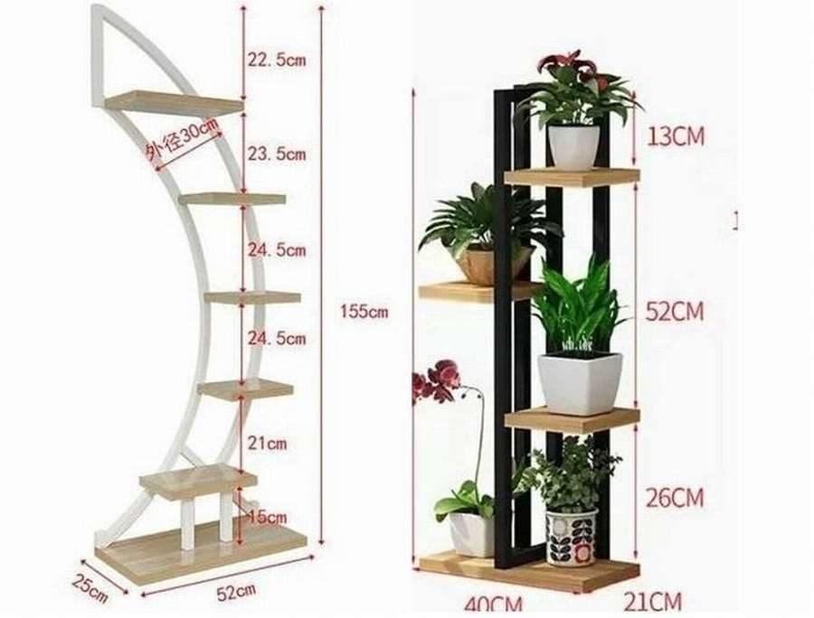 10 классных подставок для цветов