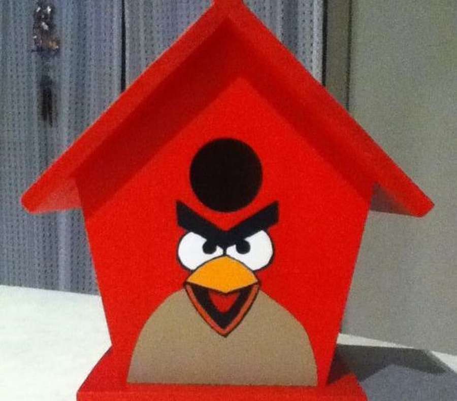 АРТ скворечник "Angry birds": 10